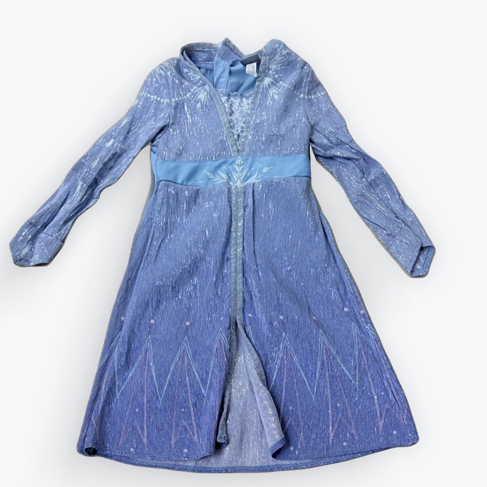 Disney Store Frozen Il Elsa Costume Girls Long Dress-Up Gown ~ Little Girl